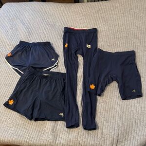 Lot of Tracksmith Training Bottoms
